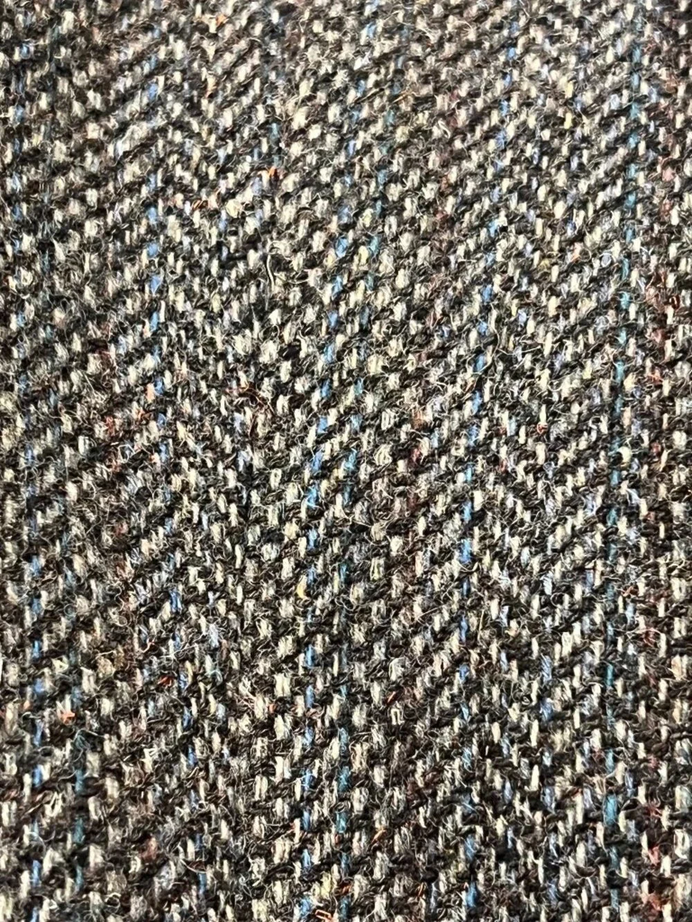 Pendleton Vtg Western-style Sport Coat, Gray Herringbone, 42L